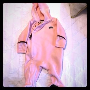 Patagonia infant micro fleece bunting